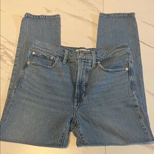 Madewell Women's “The perfect vintage jean” Blue Jeans Sz 28